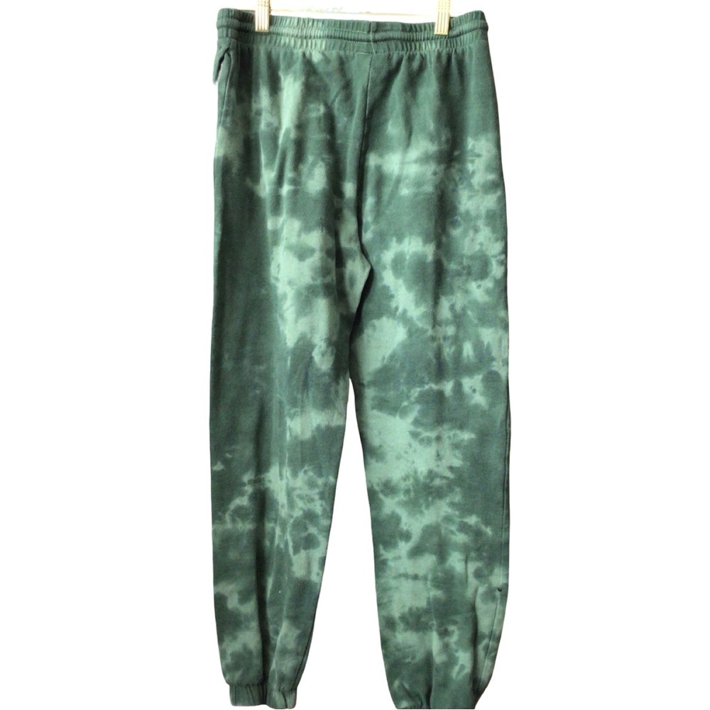 Green Tie-Dye Joggers